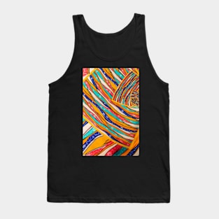 New colorful  geometric abstract Tank Top